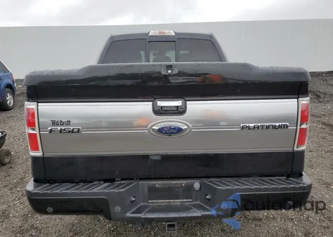 2011 Ford F150 Supercrew из США, поврежденный, VIN 1FTFW1ET6BFB81624